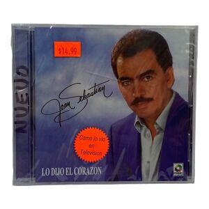 Joan Sebastian: Lo Dijo el Corazon (CD, Feb-2002 Musart) Latin New Sealed